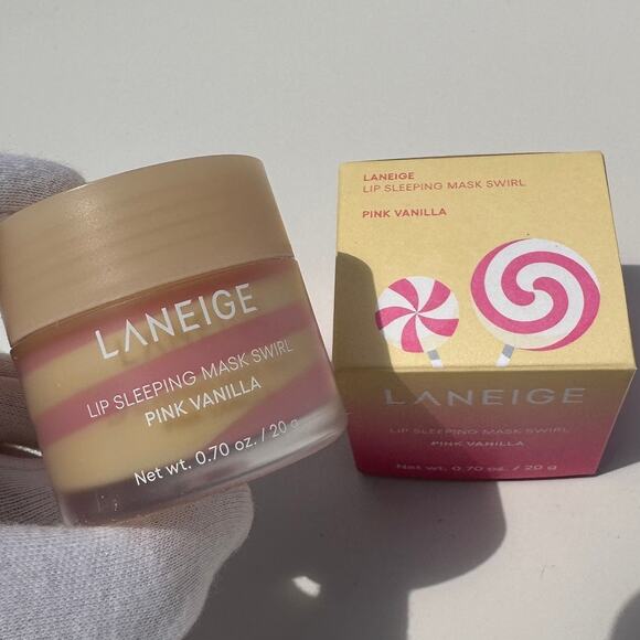 Laneige Lip Sleeping Mask Limited Edition Swirls Berry Orange Vanilla Mint Soda - Picture 8 of 16